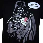 Darth Vader Stop Global Warming Shirt